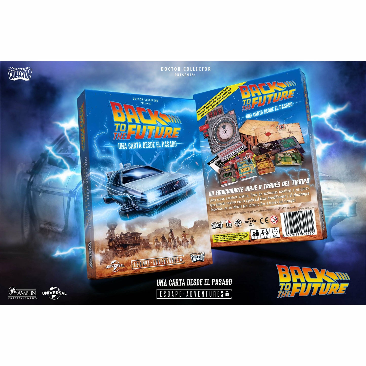 Back to the Future: A Letter From the Past strategy game [Spanish Edition] Board Game Doctor Collector