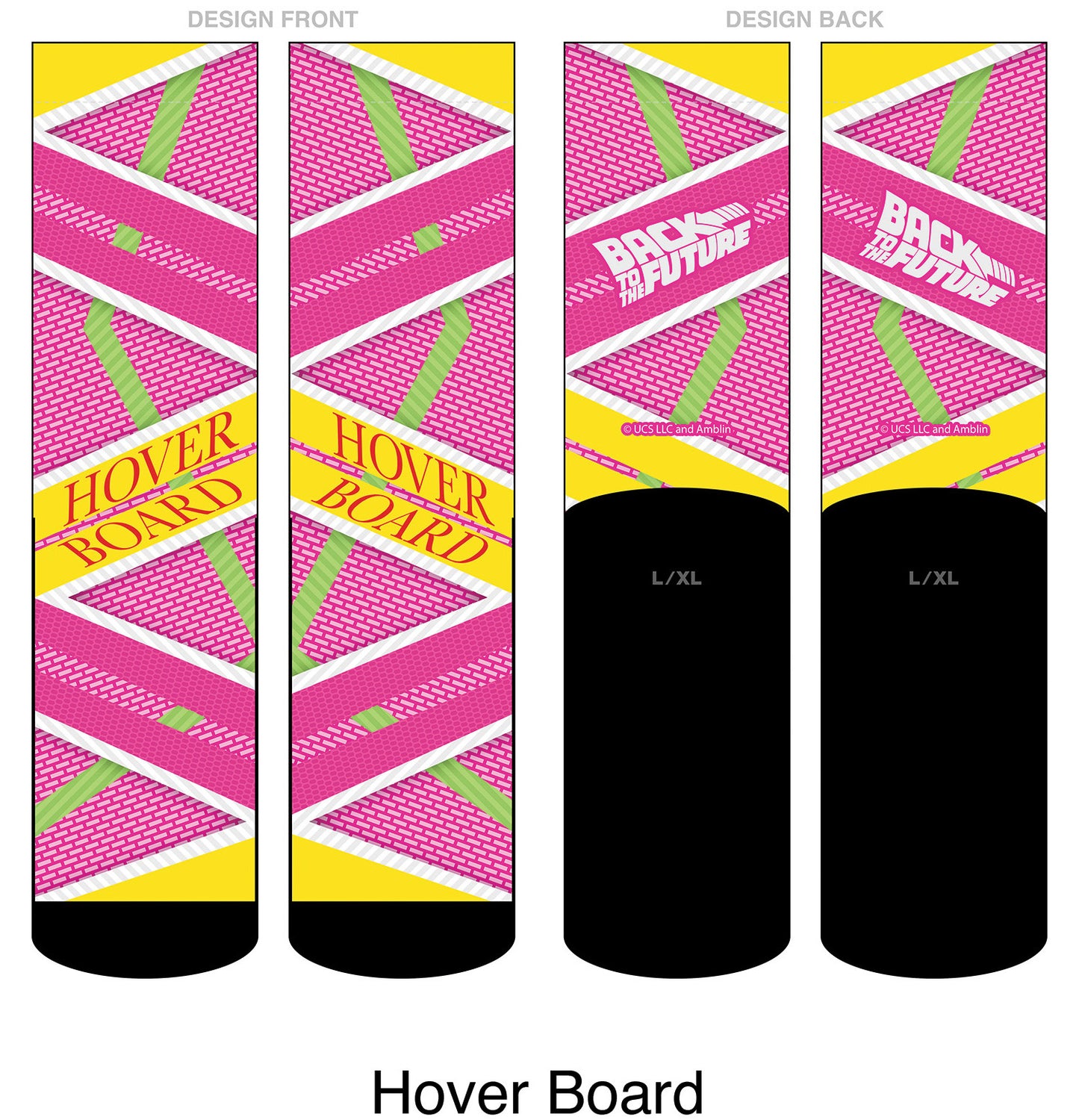 Back to the Future "Hoverboard" Unisex Socks Socks Rock 'Em