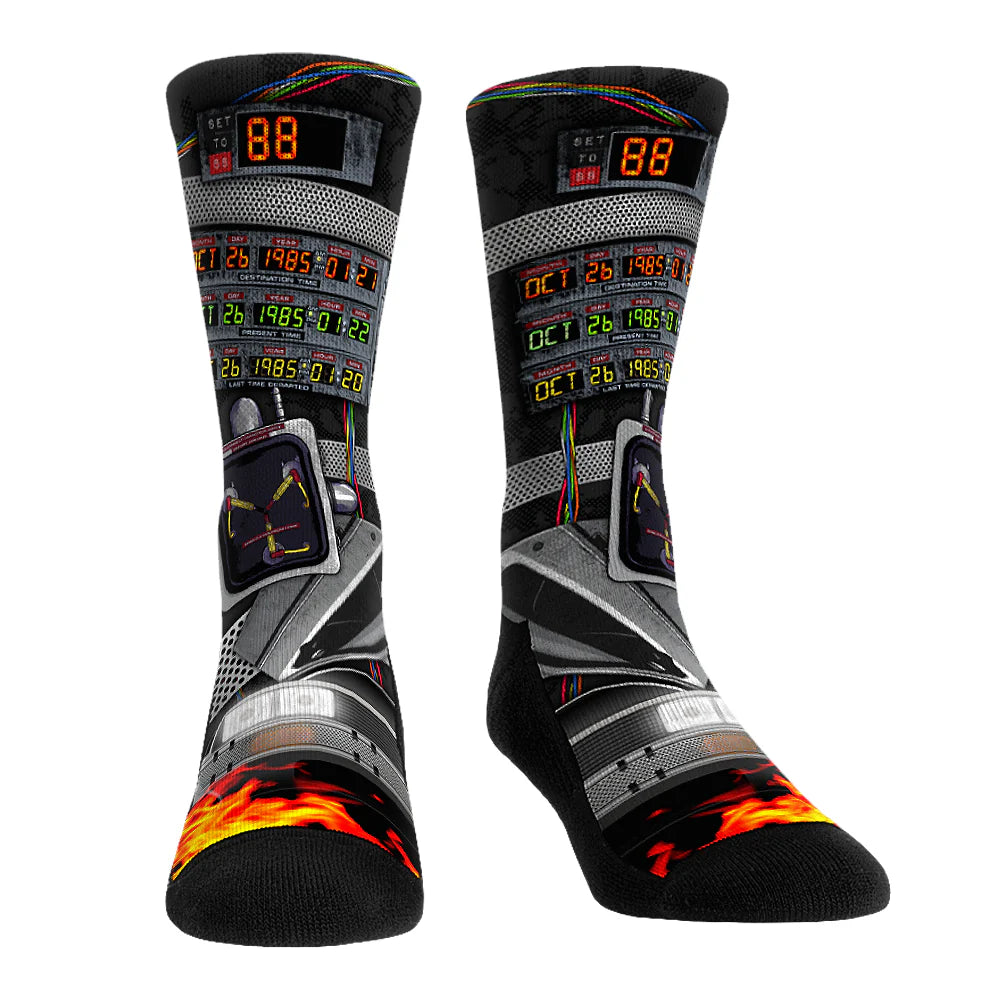 Back to the Future "Outatime 2.0" Unisex Socks Socks Rock 'Em