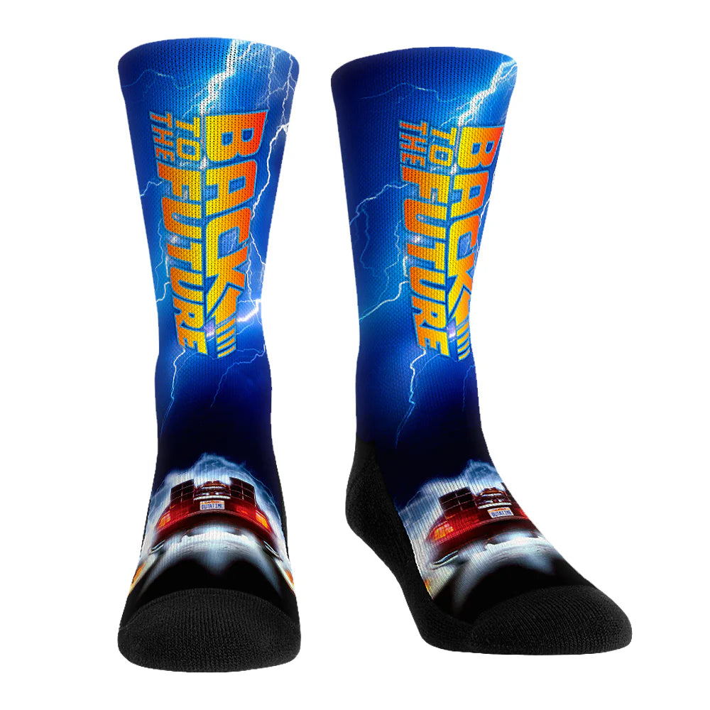 Back to the Future "Title Sequence" Unisex Socks Socks Rock 'Em