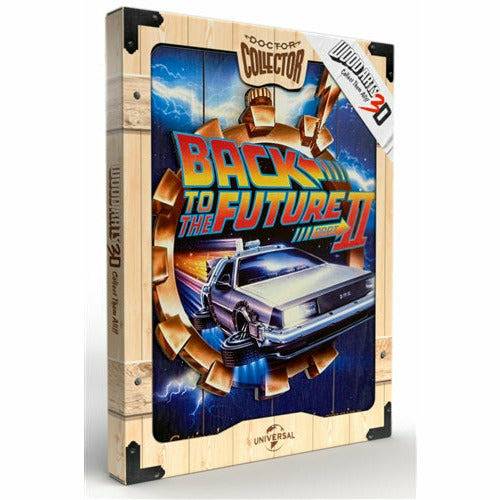 Back to the Future Part II 3D Wood Art Wood Art Doctor Collector