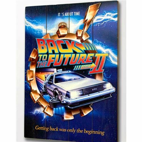 Back to the Future Part II 3D Wood Art Wood Art Doctor Collector