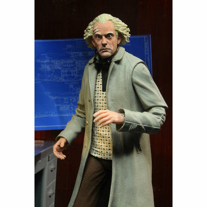 NECA Back to the Future 7" Scale Action Figure - Ultimate Doc Brown (1955) Action Figure NECA