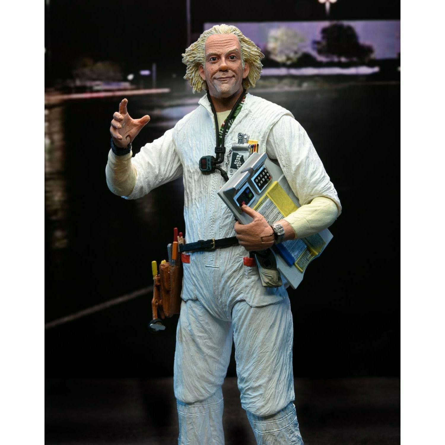 NECA Back to the Future 7" Scale Action Figure - Ultimate Doc Brown (1985 "Hazmat Suit") Action Figure NECA