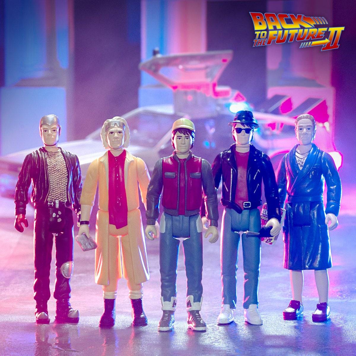 ReAction Back to the Future Part II Biff Tannen 3¾-inch Retro Action Figure Action Figure Super7