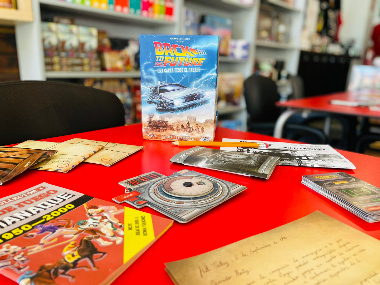 Back to the Future: A Letter From the Past strategy game [Spanish Edition] Board Game Doctor Collector