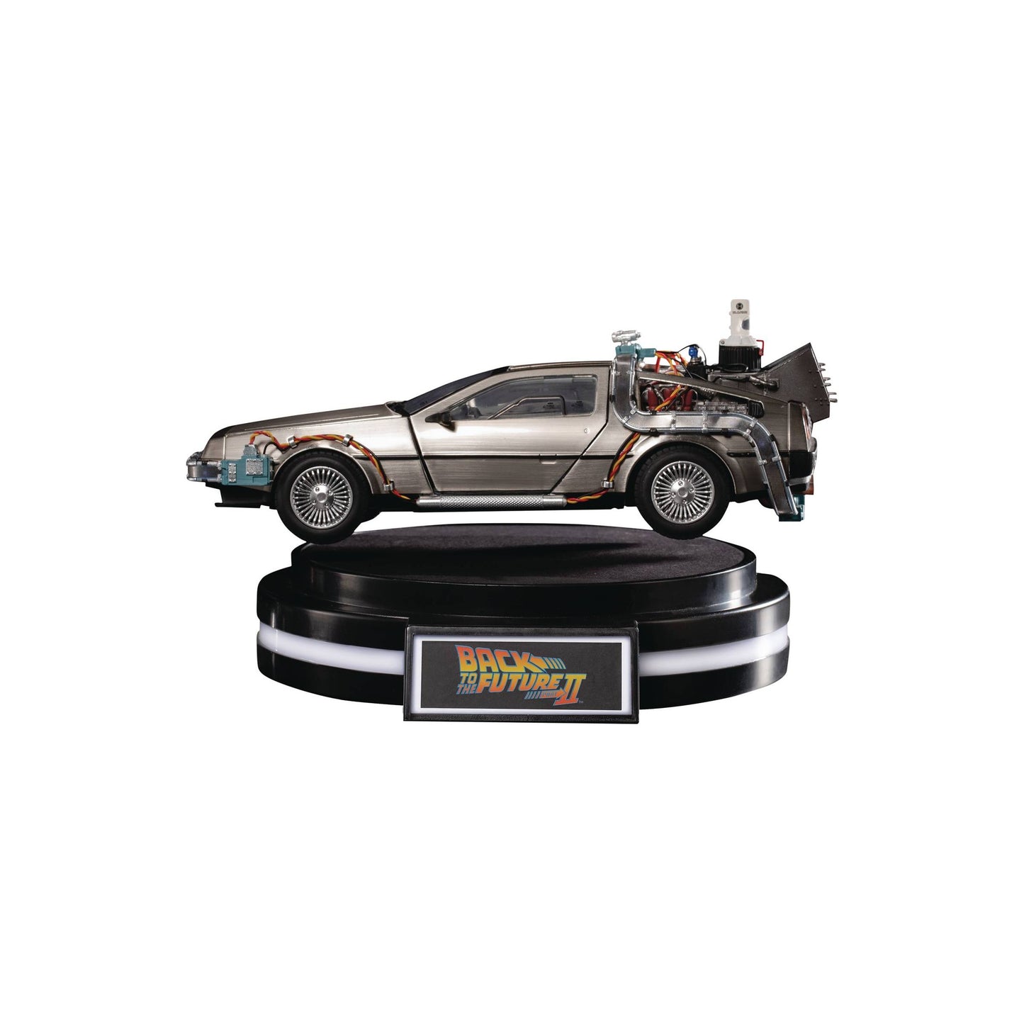 Back to the Future Part II Floating DeLorean Time Machine [CURRENTLY PRE-SOLD OUT] Desk Toy Beast Kingdom