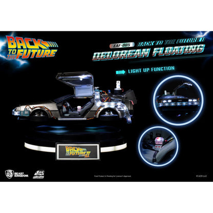 Back to the Future Part II Floating DeLorean Time Machine [CURRENTLY PRE-SOLD OUT] Desk Toy Beast Kingdom