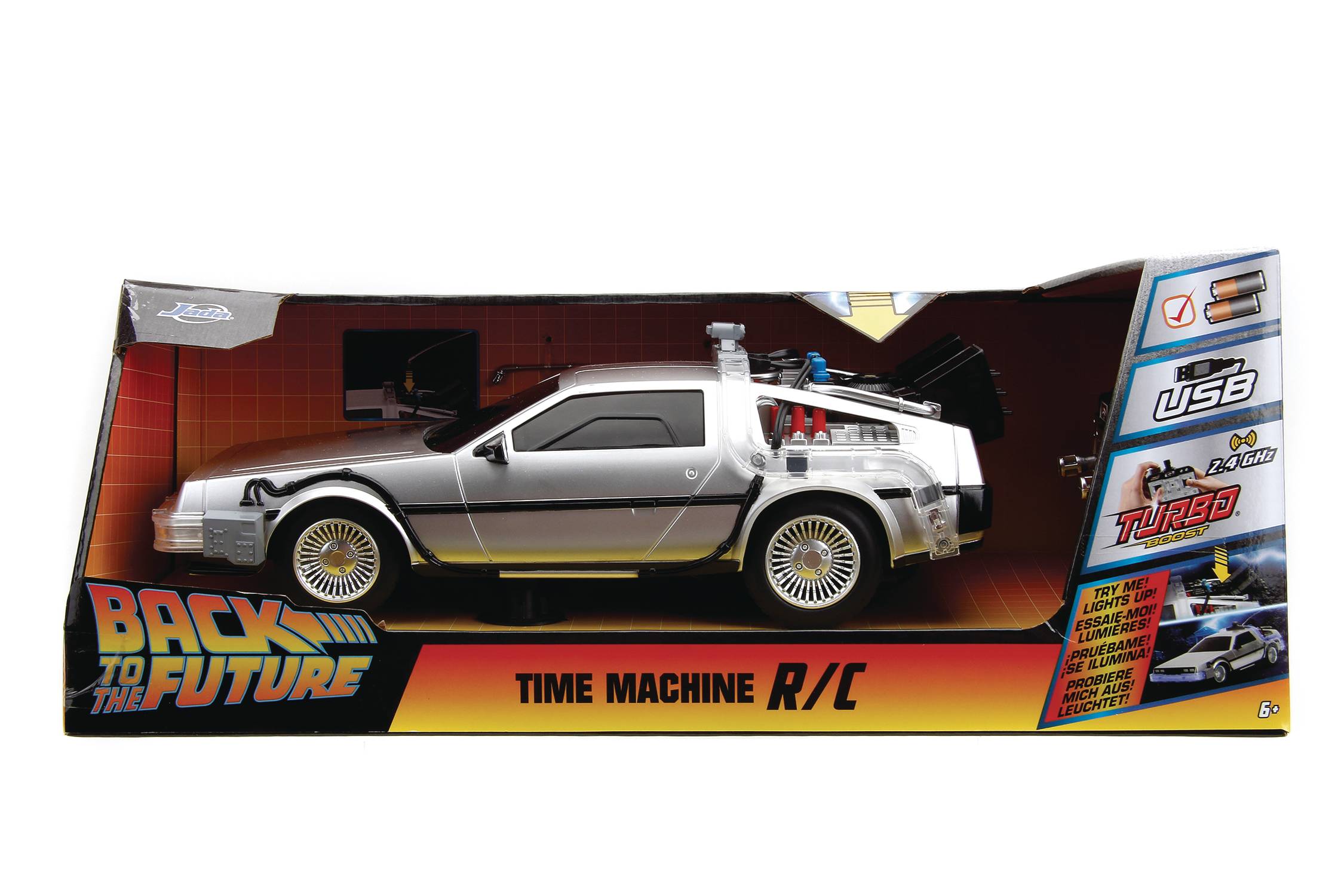 Back to the Future Remote Control 1 16 scale DeLorean Time Machine Back to the Future