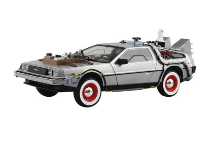 Back to the Future Part III DeLorean Time Machine 1:24 Scale Model Kit [PRE-ORDER: Expected Availability August 2025!] Model Kit Aoshima