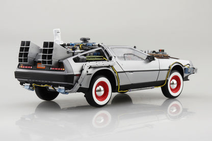 Back to the Future Part III DeLorean Time Machine 1:24 Scale Model Kit [PRE-ORDER: Expected Availability August 2025!] Model Kit Aoshima