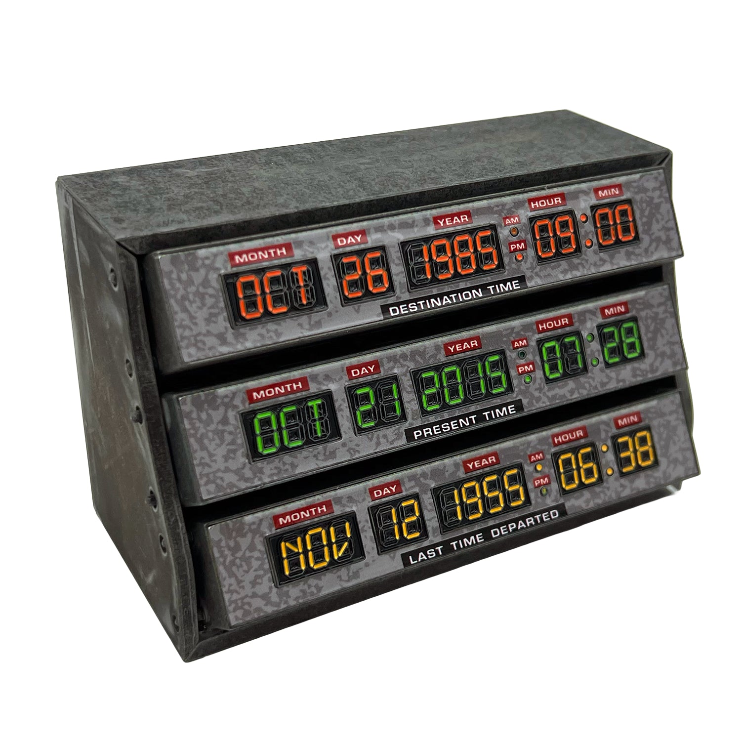 Back to the Future - Time Circuits Scaled Prop Replica Prop Replica Factory Entertainment