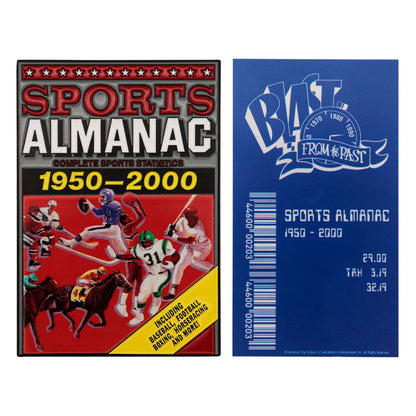 Back to the Future Part II Limited Edition Sports Almanac Ingot Commemorative Ingot Fanattik