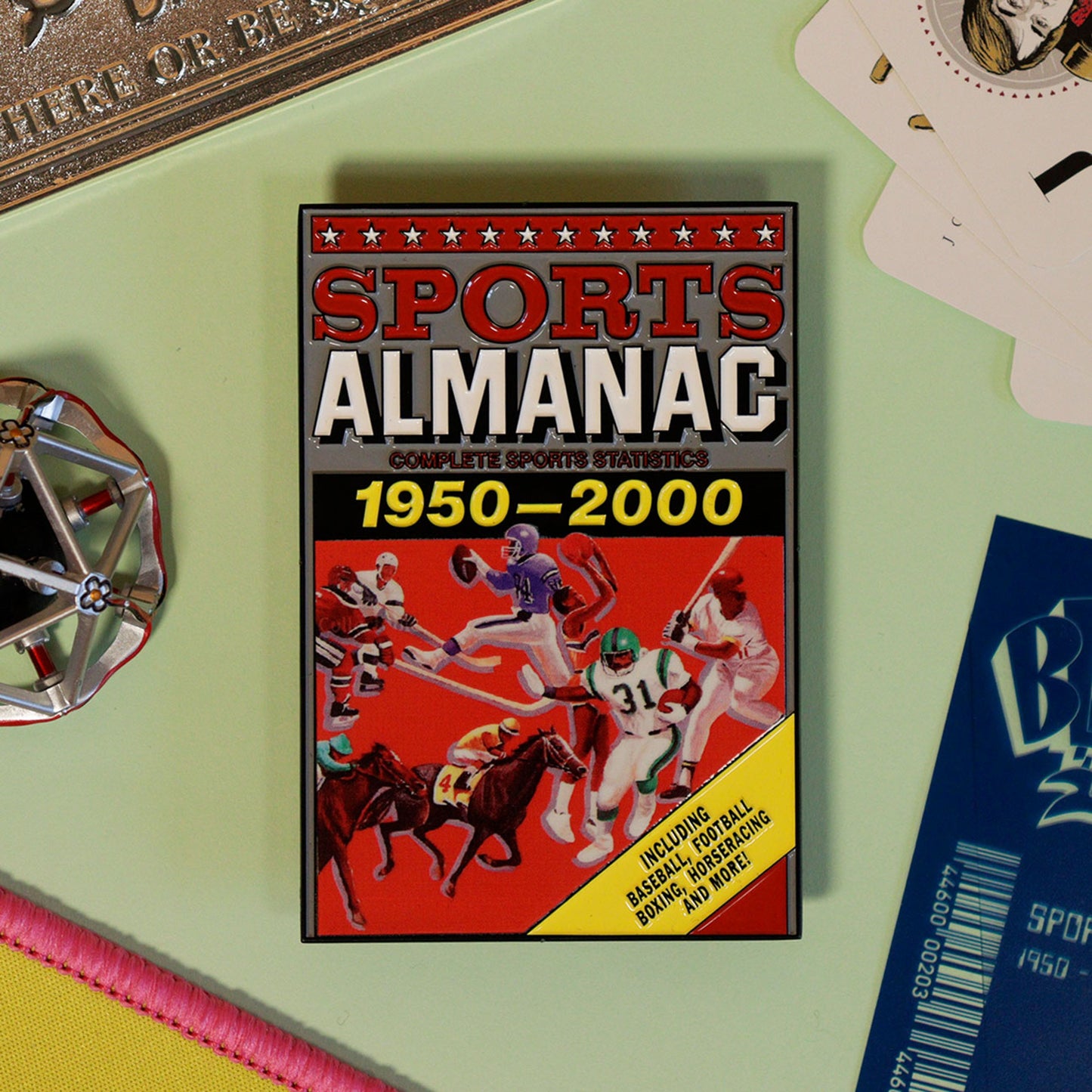 Back to the Future Part II Limited Edition Sports Almanac Ingot Commemorative Ingot Fanattik