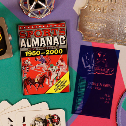 Back to the Future Part II Limited Edition Sports Almanac Ingot Commemorative Ingot Fanattik