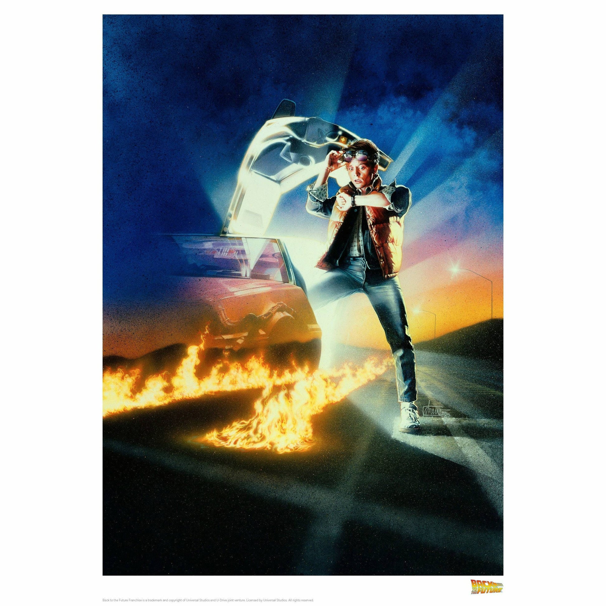 Back to the Future "Classic Movie Art" Limited Edition