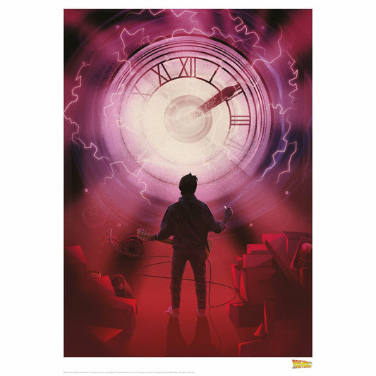 Back to the Future "Too Darn Loud" Limited Edition Commemorative Print Art Print Fanattik