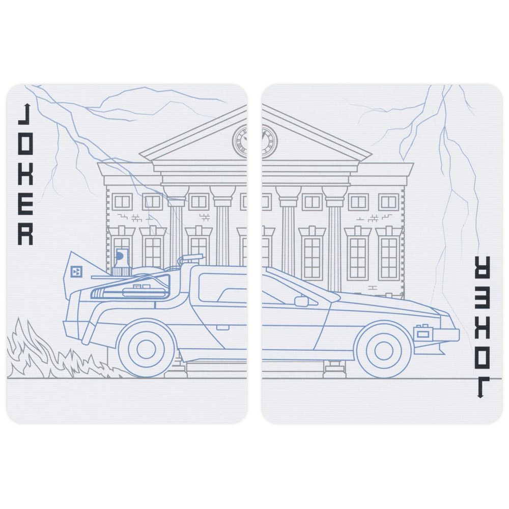 Bicycle® Back to the Future Playing Cards