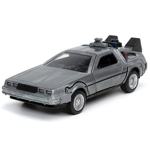 Back to the Future die-cast 1:32 scale "Hollywood Rides" DeLorean Time Machine Die-cast Model Cars Jada Toys