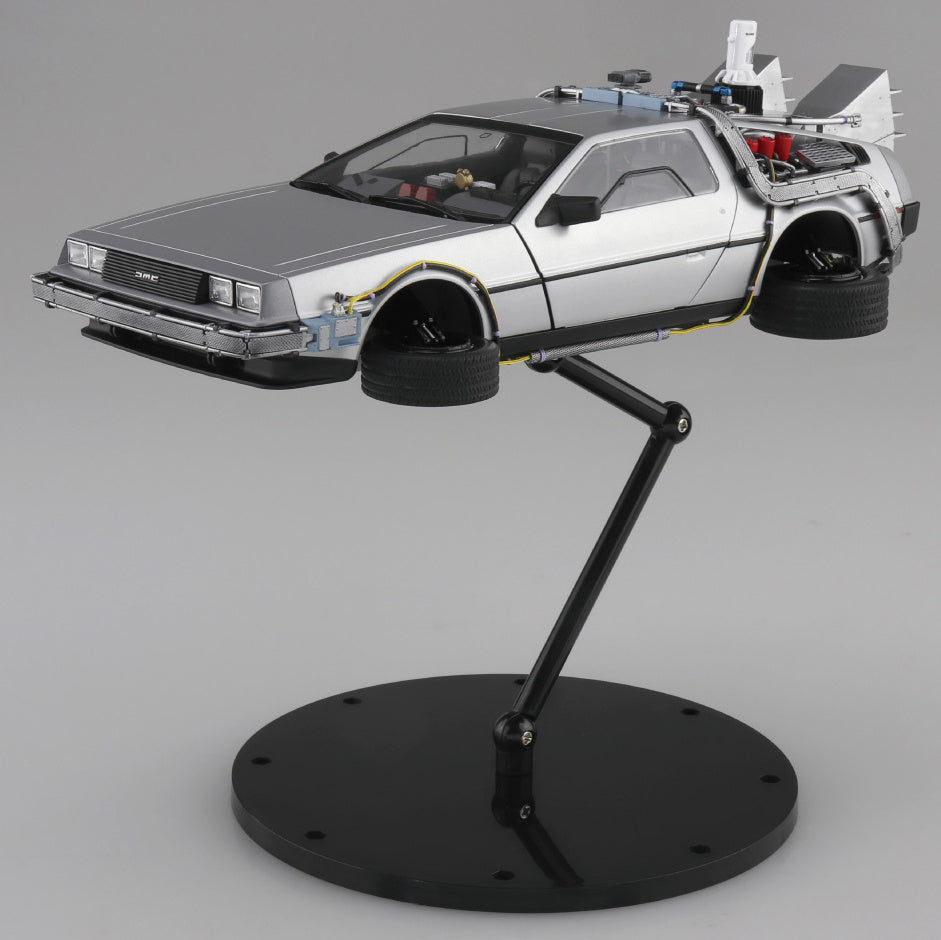 Back to the Future Part II DeLorean Time Machine 1:24 Scale Model Kit [PRE-ORDER: Expected Availability March 2025!] Model Kit Aoshima