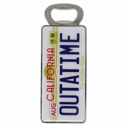 Back to the Future OUTATIME License Plate Bottle Opener Bottle Opener Fanattik