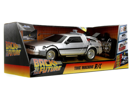 Back to the Future Remote Control 1:16 scale DeLorean Time Machine Remote Control Vehicle Jada Toys