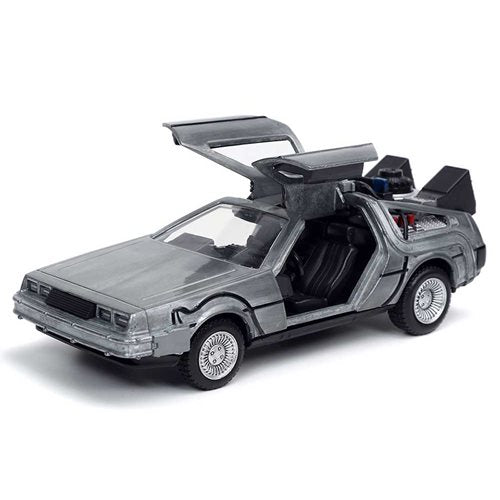 Back to the Future die-cast 1:32 scale "Hollywood Rides" DeLorean Time Machine Die-cast Model Cars Jada Toys