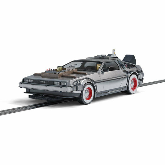 Scalextric Back to the Future Part III 1:32 scale DeLorean Slot Car Slot Car Scalextric