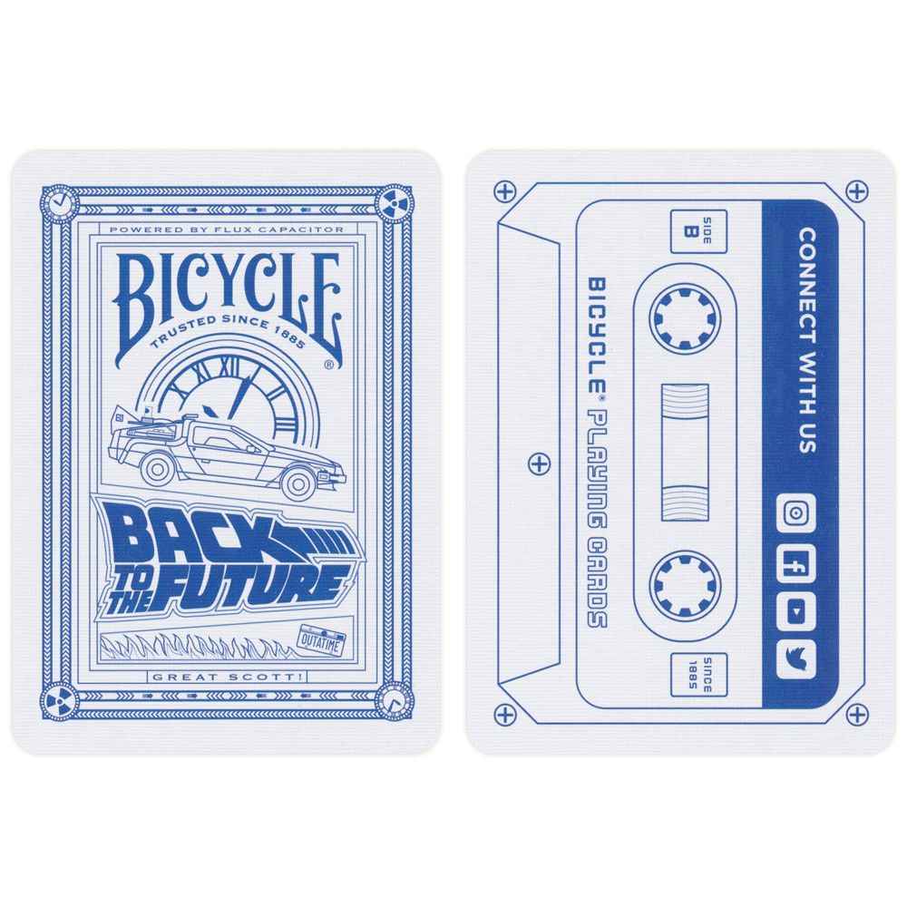 Jeu de cartes Bicycle® Retour vers le futur