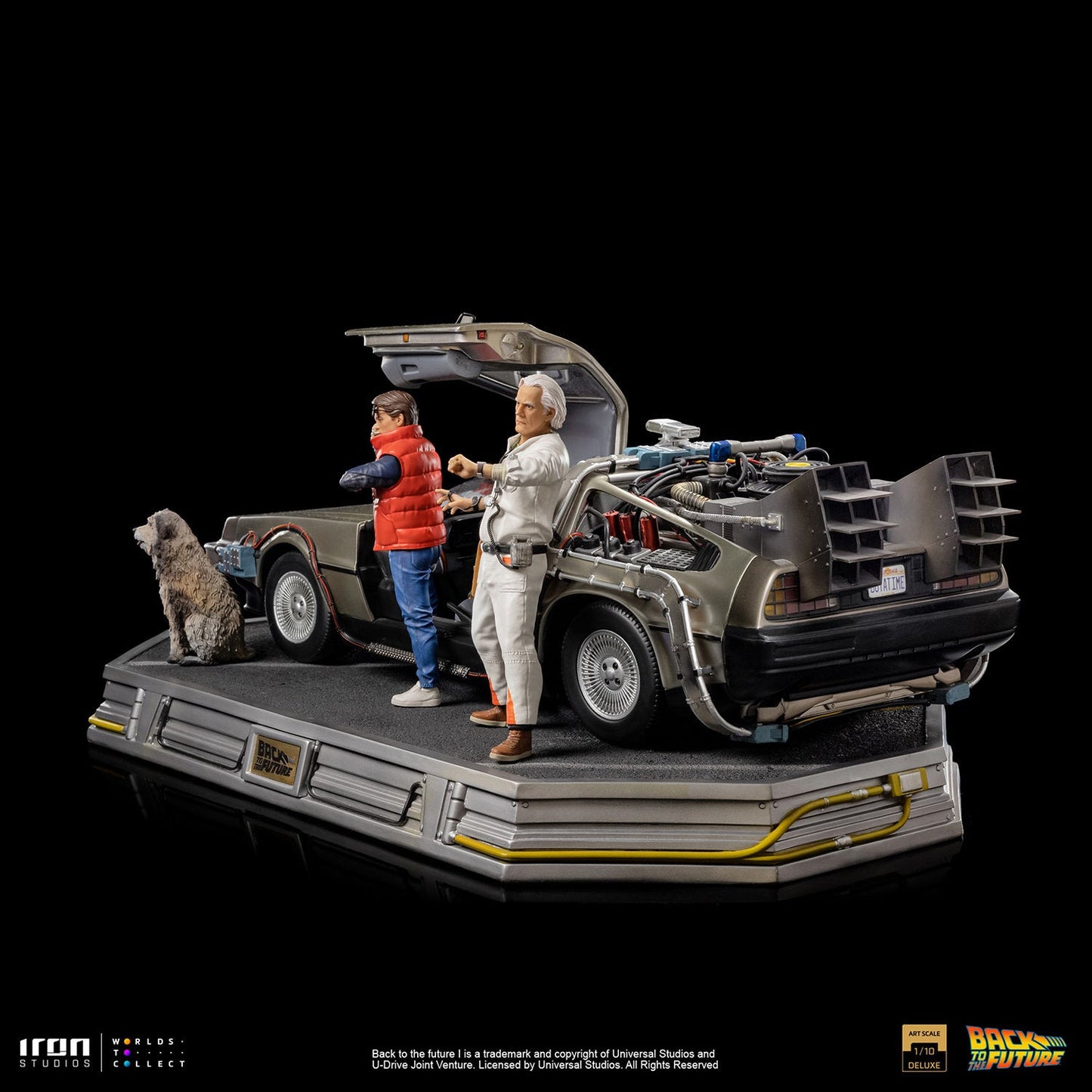  Back to Future Delorean Building Kit, BTTF Time Machine Car  Building Set, Classic '80s Movie Collectibles, Great Gifts and Toys for  Fans (211 Pieces) : Clothing, Shoes & Jewelry