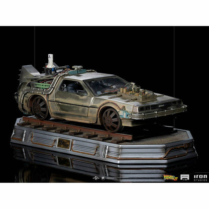 Iron Studios Back to the Future Part III DeLorean 1:10 Scale Statue Statue Iron Studios