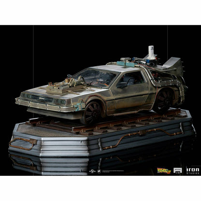 Iron Studios Back to the Future Part III DeLorean 1:10 Scale Statue Statue Iron Studios