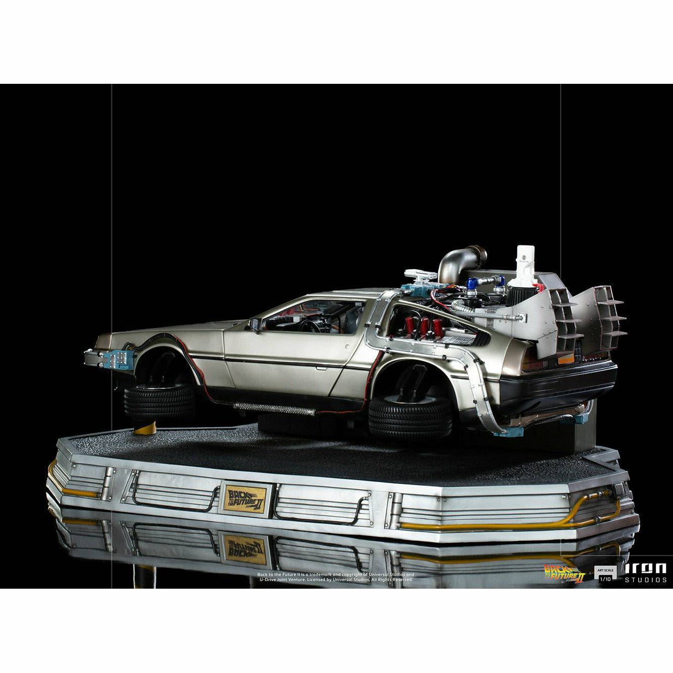 Iron Studios Back to the Future Part II DeLorean (Regular Version) 1:10 Scale Statue Statue Iron Studios