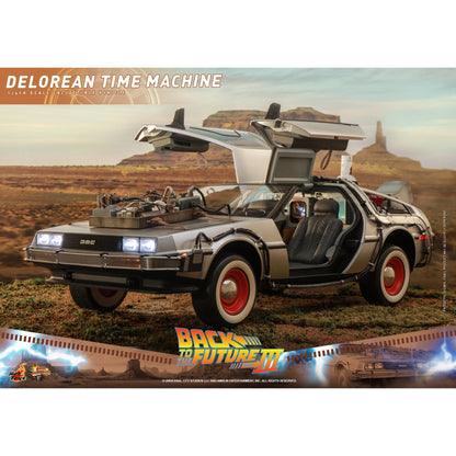 Hot Toys Back to the Future Part III 1:6 scale DeLorean Time Machine Collectible Vehicle [PRE-SOLD OUT: Expected to Drop-Ship January 2025!] Battery Operated Vehicle Hot Toys