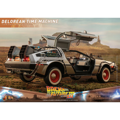 Hot Toys Back to the Future Part III 1:6 scale DeLorean Time Machine Collectible Vehicle [PRE-SOLD OUT: Expected to Drop-Ship January 2025!] Battery Operated Vehicle Hot Toys