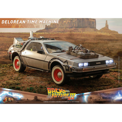 Hot Toys Back to the Future Part III 1:6 scale DeLorean Time Machine Collectible Vehicle [PRE-SOLD OUT: Expected to Drop-Ship January 2025!] Battery Operated Vehicle Hot Toys