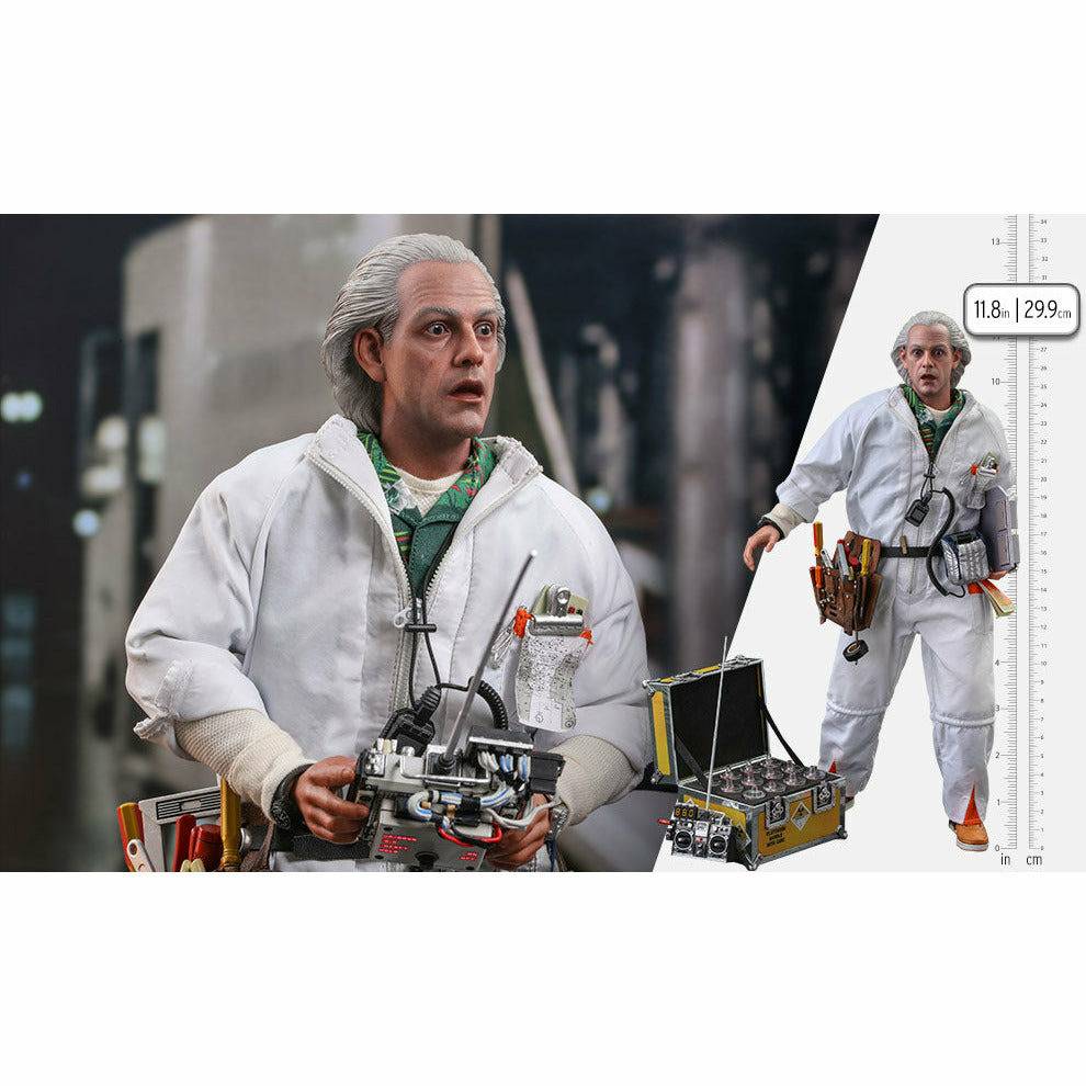 Doc Brown Back good To The Future collectible figure