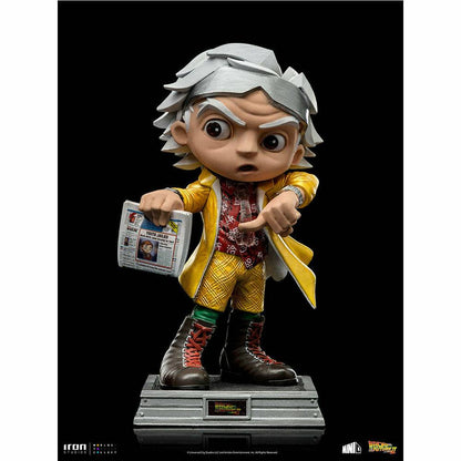 Iron Studios Back to the Future Part II Doc Brown Mini Co. Collectible Figure Statue Iron Studios