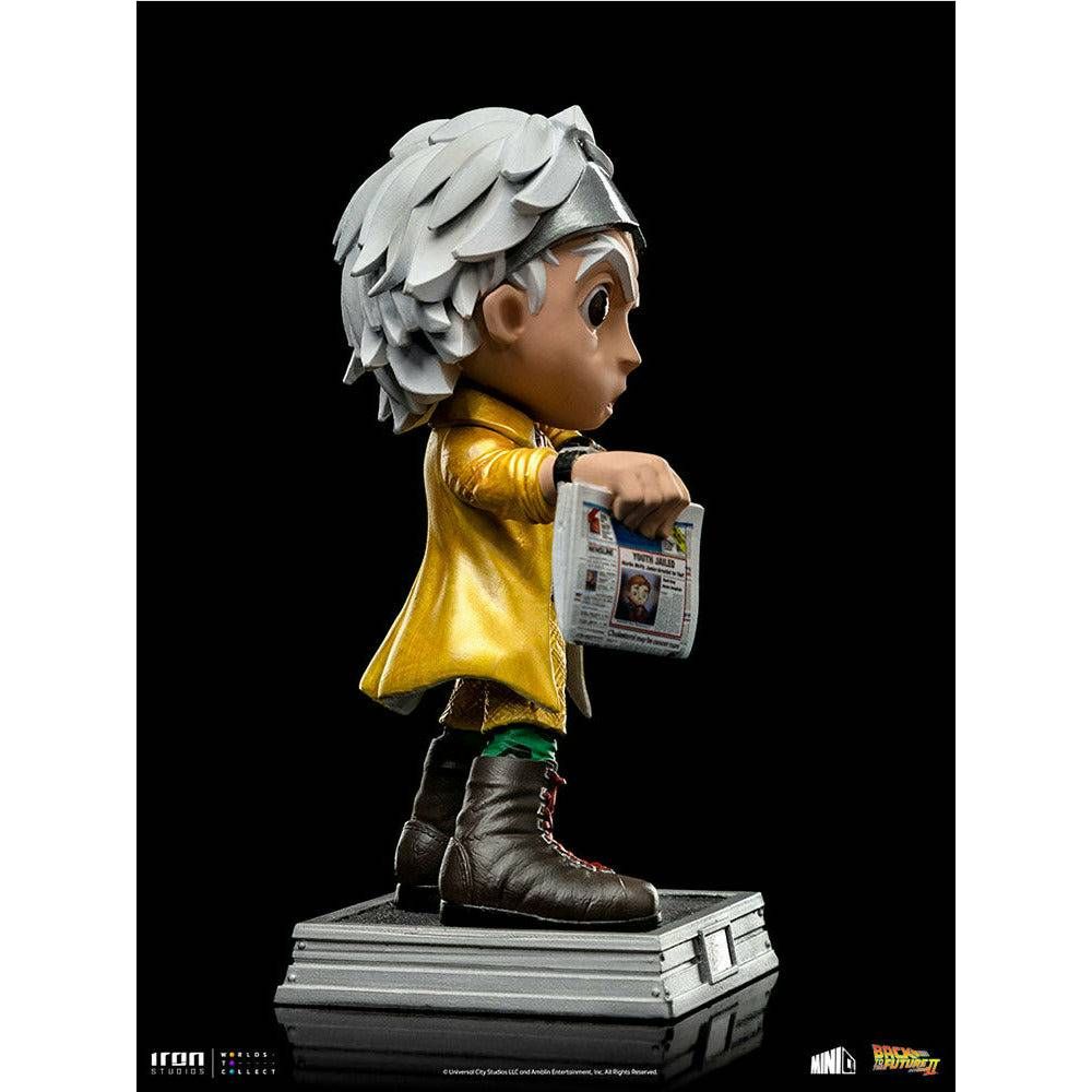 Iron Studios Back to the Future Part II Doc Brown Mini Co. Collectible Figure Statue Iron Studios