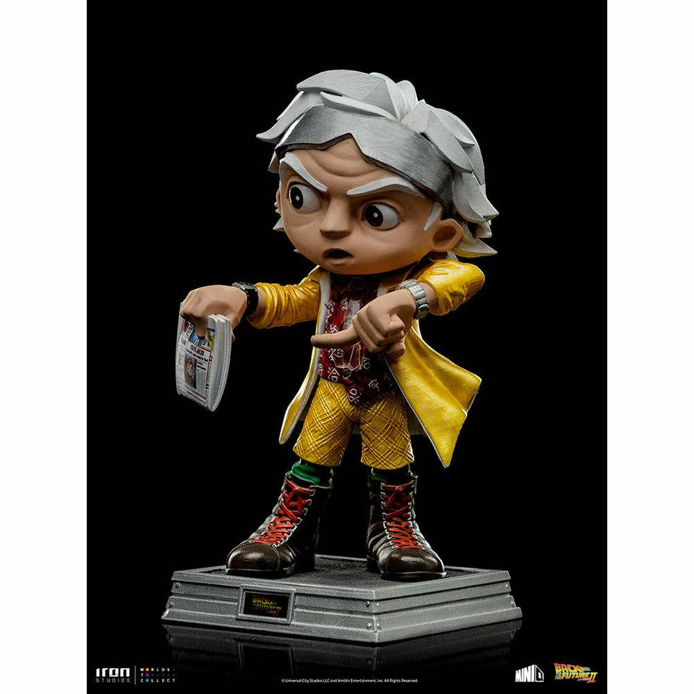 Iron Studios Back to the Future Part II Doc Brown Mini Co. Collectible Figure Statue Iron Studios