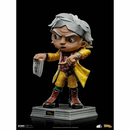 Iron Studios Back to the Future Part II Doc Brown Mini Co. Collectible Figure Statue Iron Studios