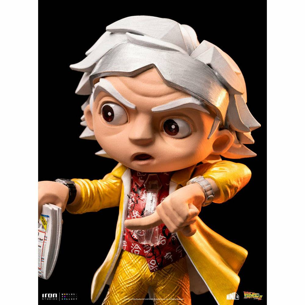 Iron Studios Back to the Future Part II Doc Brown Mini Co. Collectible Figure Statue Iron Studios