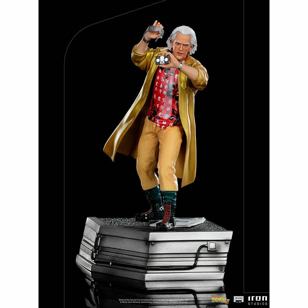 Iron Studios Back to the Future Part II Doc Brown 1:10 Scale Statue Statue Iron Studios