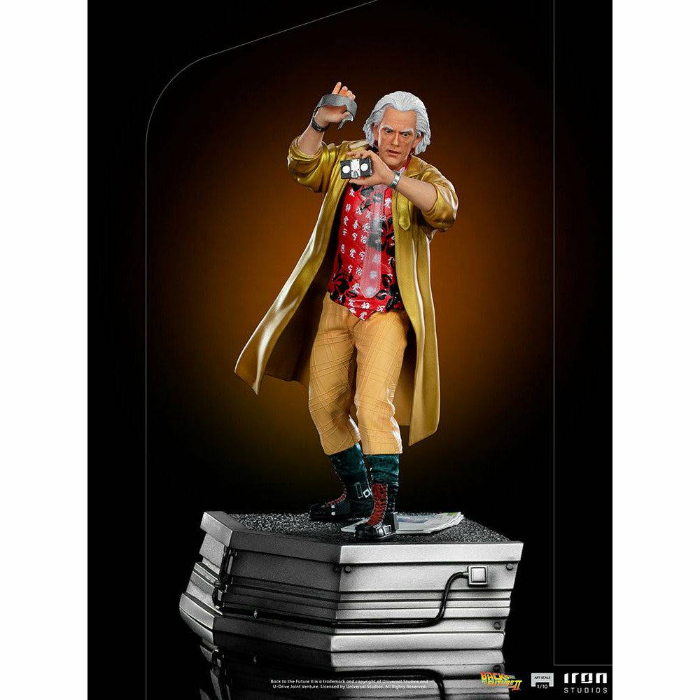 Iron Studios Back to the Future Part II Doc Brown 1:10 Scale Statue Statue Iron Studios