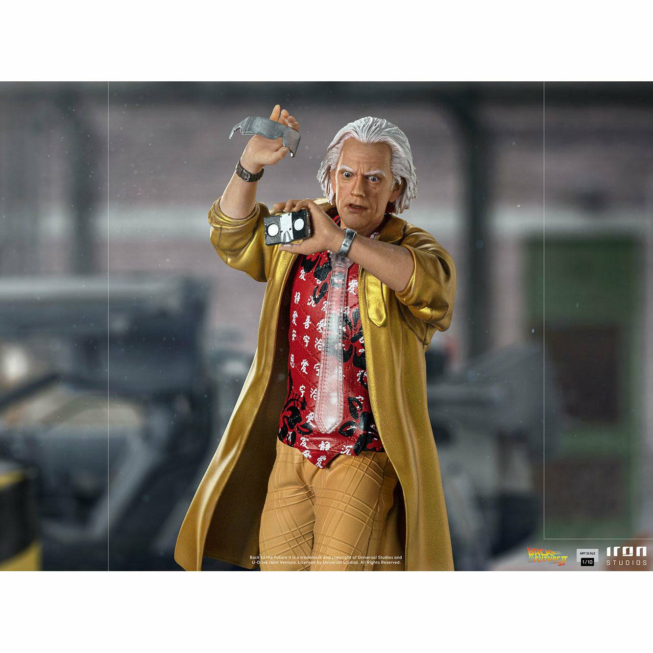 Iron Studios Back to the Future Part II Doc Brown 1:10 Scale Statue Statue Iron Studios