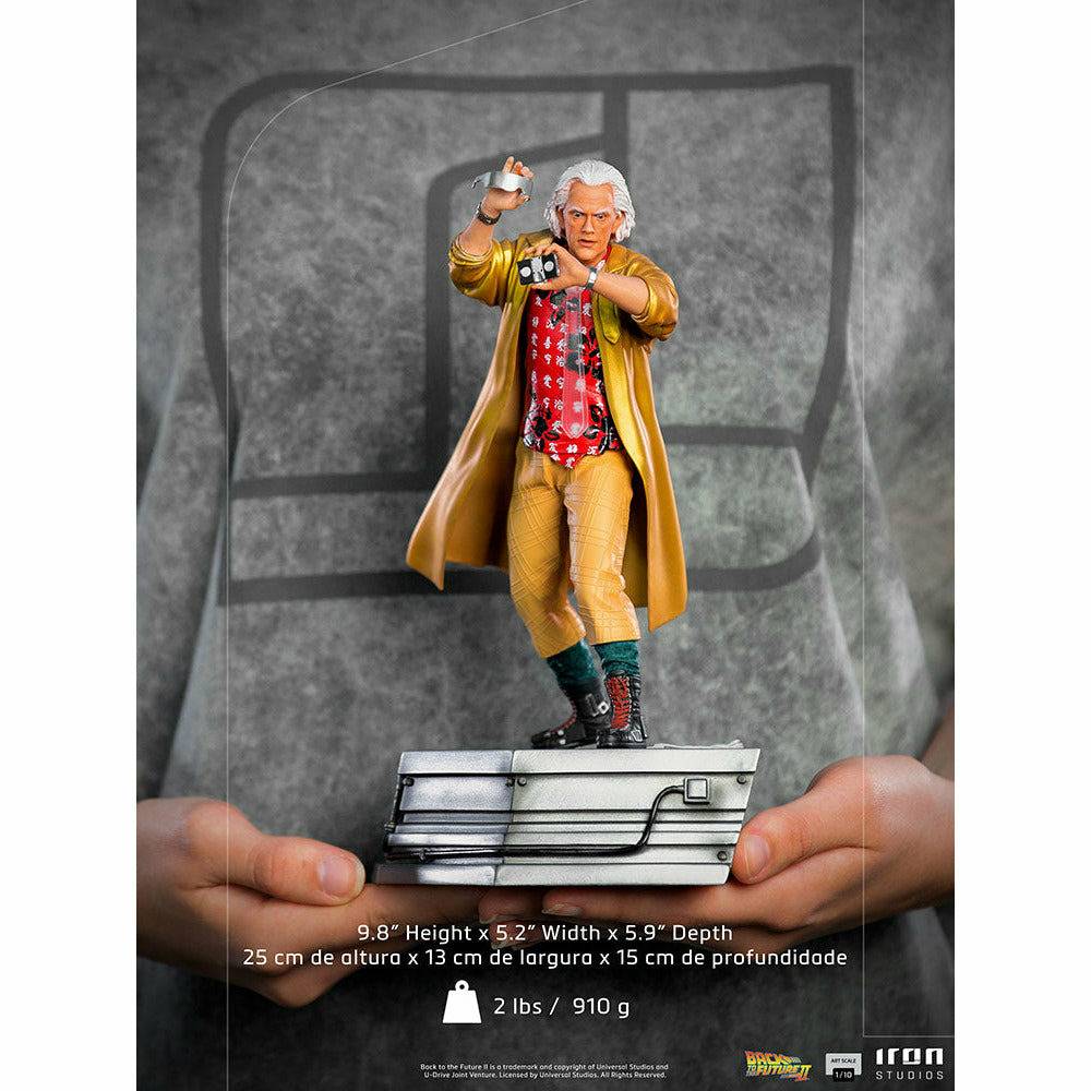 Iron Studios Back to the Future Part II Doc Brown 1:10 Scale Statue Statue Iron Studios