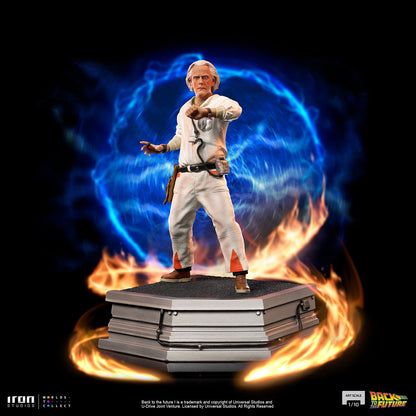 Iron Studios Back to the Future Doc Brown 1:10 Scale Statue Statue Iron Studios