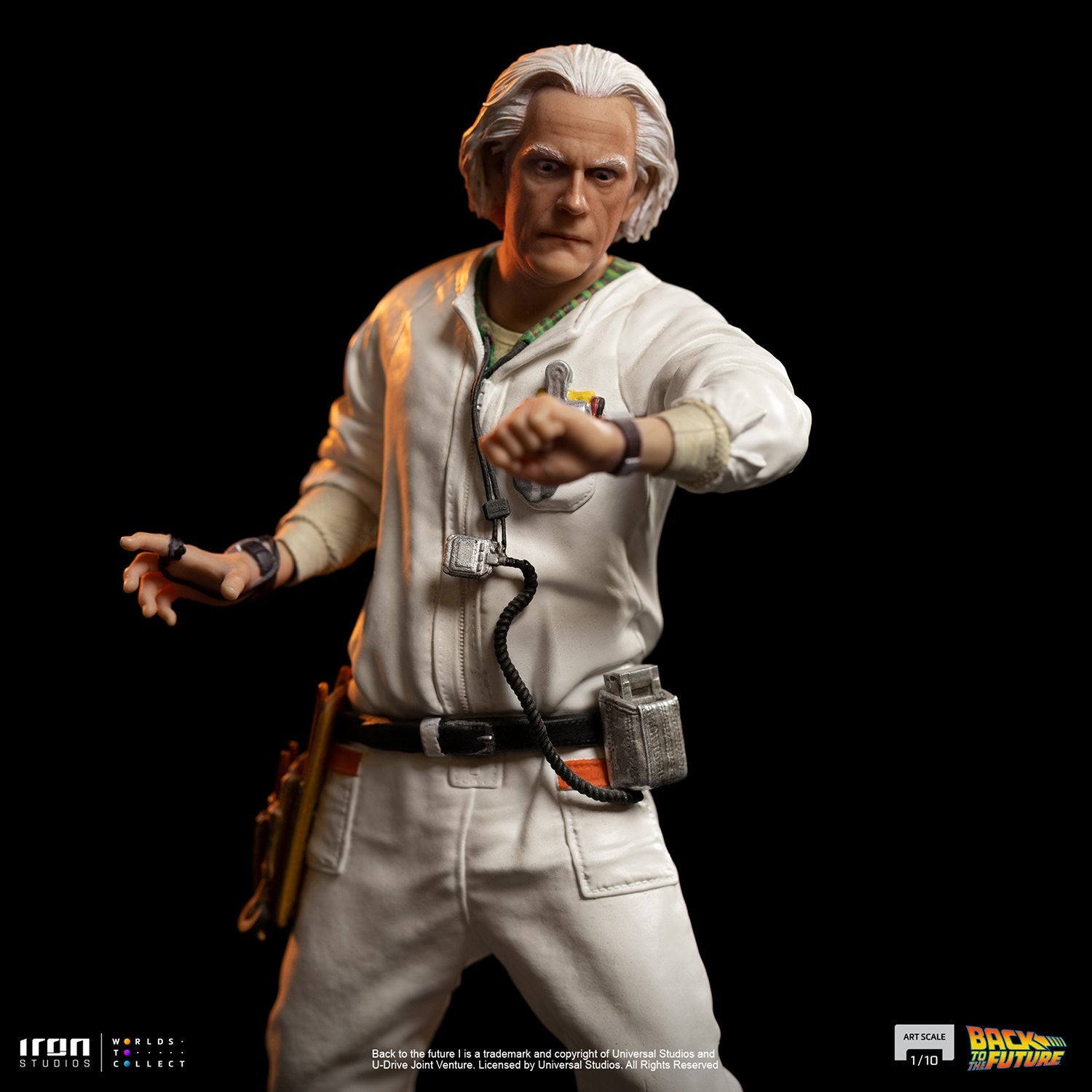 Iron Studios Back to the Future Doc Brown 1:10 Scale Statue Statue Iron Studios