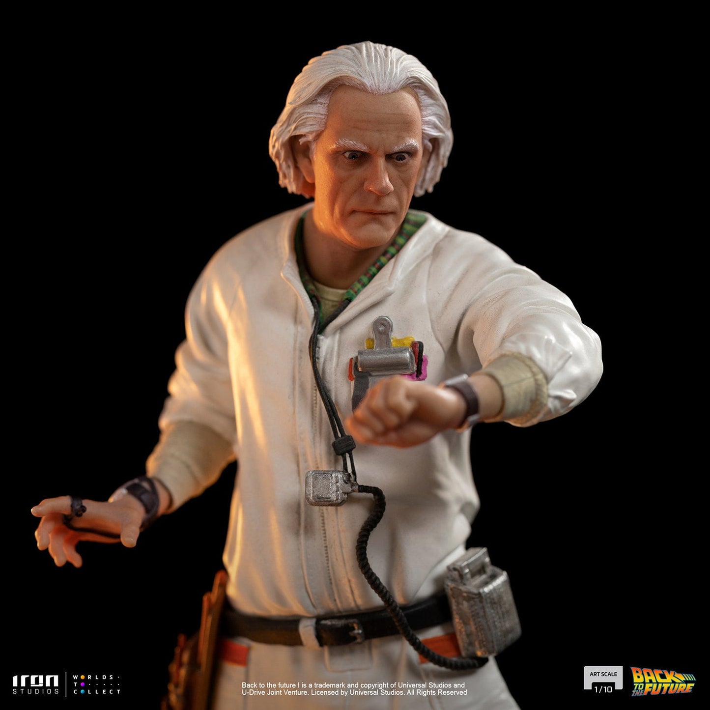 Iron Studios Back to the Future Doc Brown 1:10 Scale Statue Statue Iron Studios