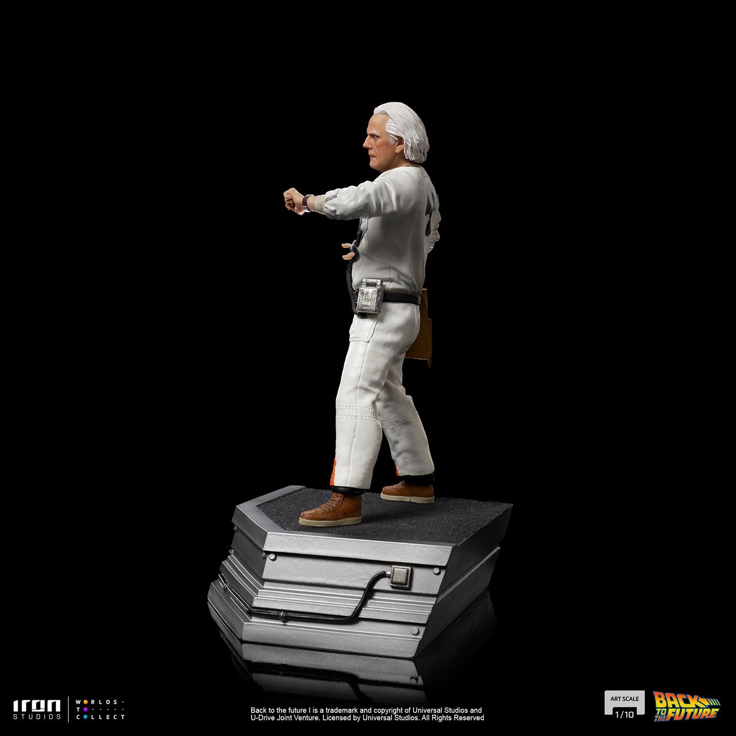 Iron Studios Back to the Future Doc Brown 1:10 Scale Statue Statue Iron Studios